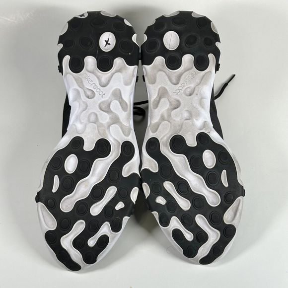 Nike React Element 55 Running Sneaker Mens US Size 11.5 Shoes - Black BQ6166-003 - Picture 9 of 16